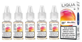 Liqua Nic Salt Shot Booster (PG50/VG50) 5x10ml 15mg