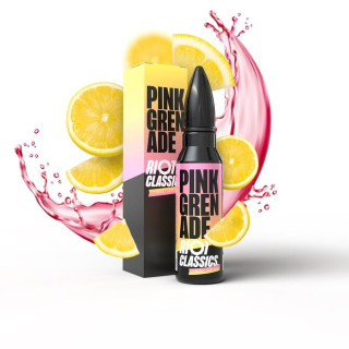 Příchuť Riot Squad S&V: Pink Grenade (Citronovo-jahodová limonáda) – 10ml, U