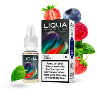 LIQUA Ice Fruit (Ledová ovocná směs) 10ml – 6mg, U
