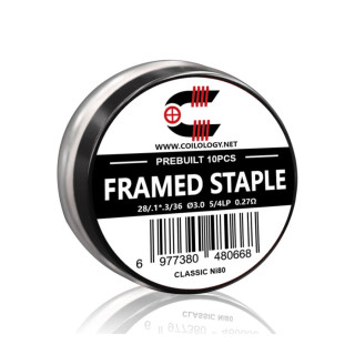 Předmotané spirálky Coilology Framed Staple Ni80 (0,27ohm) (10ks)