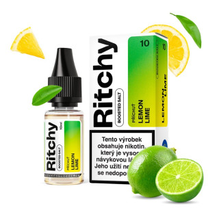 Ritchy Salt Lemon Lime (Citron a limetka) 10ml – 20mg, U