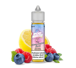 Příchuť POD Monster S&V: Blueberry Raspberry Lemon (Borůvka, malina a citron) 10ml – 10ml, U