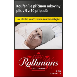 Cigarety Rothmans of London KS Red – krabička
