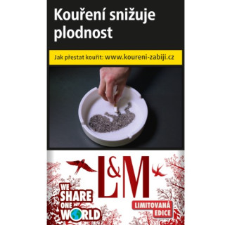 Cigarety L&M Red Label – krabička