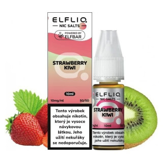 Elf Bar Elfliq - Salt e-liquid - Strawberry Kiwi - 10ml - 10mg
