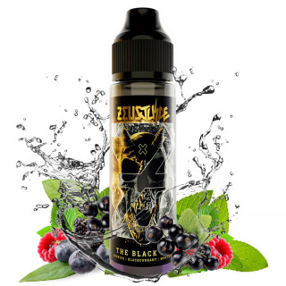 Zeus Juice - S&V - The Black ICE - 10ml (Černý rybíz, Lesní plody, Mentol, Chladivá složka (ICE))