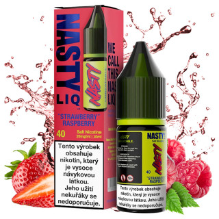 Nasty LIQ Salt - Strawberry Raspberry - 10ml - 10mg (Jahoda, Malina | E-liquid)