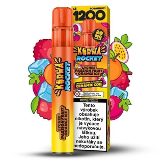 Kura Rocket - Lychee Passion Fruit Orange ICE - 20mg