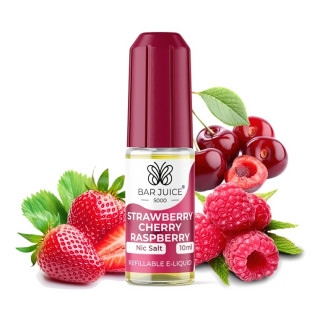 BAR JUICE 5000 Salt Strawberry Cherry Raspberry 20mg 10ml (Jahoda, Třešeň, Malina)
