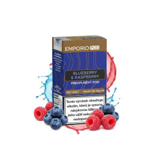 Emporio Pod Blueberry & Raspberry 20mg (Přednaplněná Pod Cartridge)