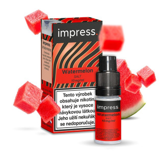 Impress Salt Watermelon 10ml 10mg (Vodní meloun)