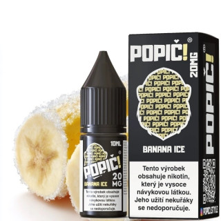 Popič! - Salt e-liquid - Banana ICE - 10ml - 20mg