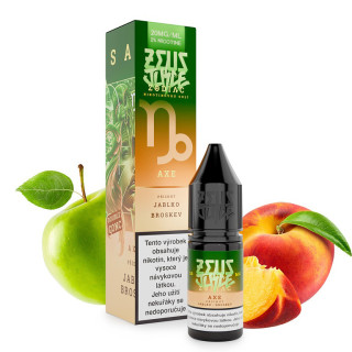 Zeus Juice Zodiac - Salt - Axe - 20mg (Jablko, Broskev)