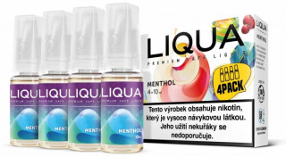 Liqua 4x10ml Menthol 3mg