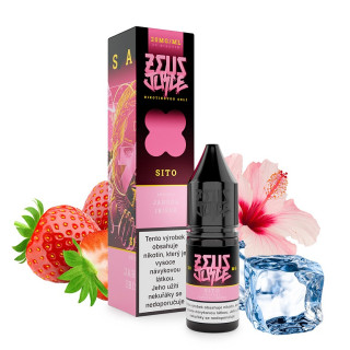Zeus Juice Salt - E-liquid - Sito - 10ml - 20mg (Vychlazené jahody s ibiškem)