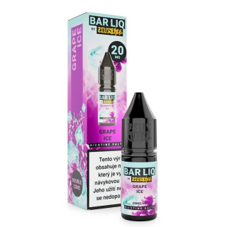 Zeus Juice BAR LIQ - Grape ICE - 20mg (Hroznové víno, Mentol)