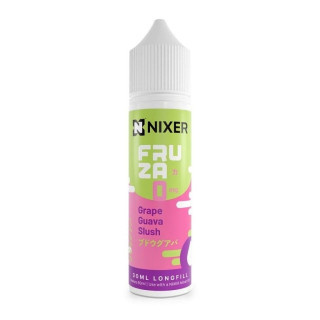 Nixer X Fruza S&V Grape Guava Slush 10ml (Chladivé hroznové víno s Guavou)