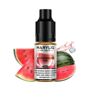 Maryliq - Salt e-liquid - Watermelon ICE - 10ml - 20mg (Ledový meloun)