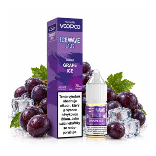 Voopoo ICEWAVE Salts Grape ICE 10ml 20mg (Hroznové víno, Chladivá složka (ICE))