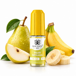 BAR Juice 5000 Salt Pear Banana 10mg 10ml (Hrušky s banánem)