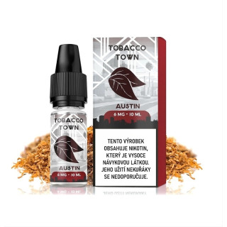 Tobacco Town Austin 10ml 6mg (Plný americký tabák)