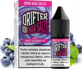Liquid Drifter Bar Salts Sweet Blueberry Ice 10ml - 20mg
