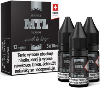 Báze JustVape MTL NicShot (50VG/50PG) 3x10ml - 12mg