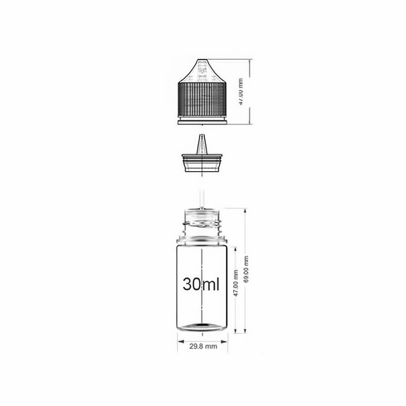 Chubby Gorilla - 30ml lahvička - Čirá
