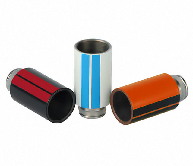 Drip Tip - Nerezová ocel (White Camaro)