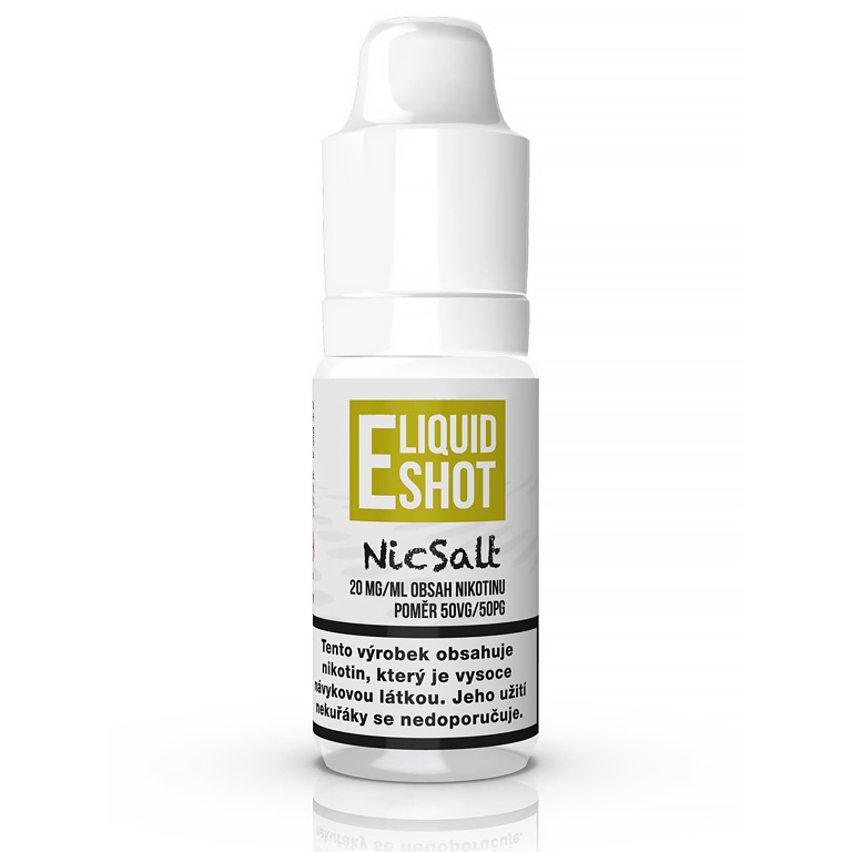 E-Liquid Shot - Booster NicSalt - 50VG / 50PG - 20mg - 10ml