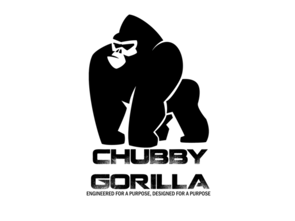Chubby Gorilla - 120ml lahvička - Černá