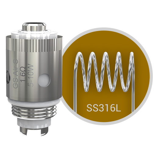 Eleaf GS Air S - žhavící hlava - SS316L - 1,6ohm