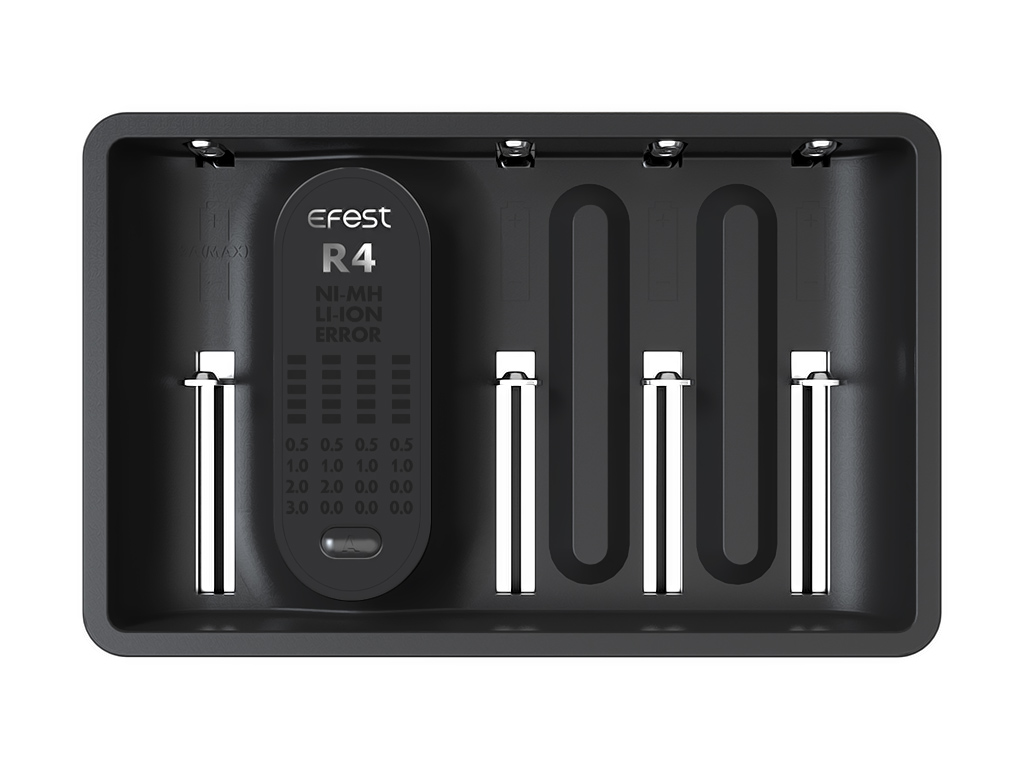 Efest iMate R4 - Inteligentní článková nabíječka - AC/USB