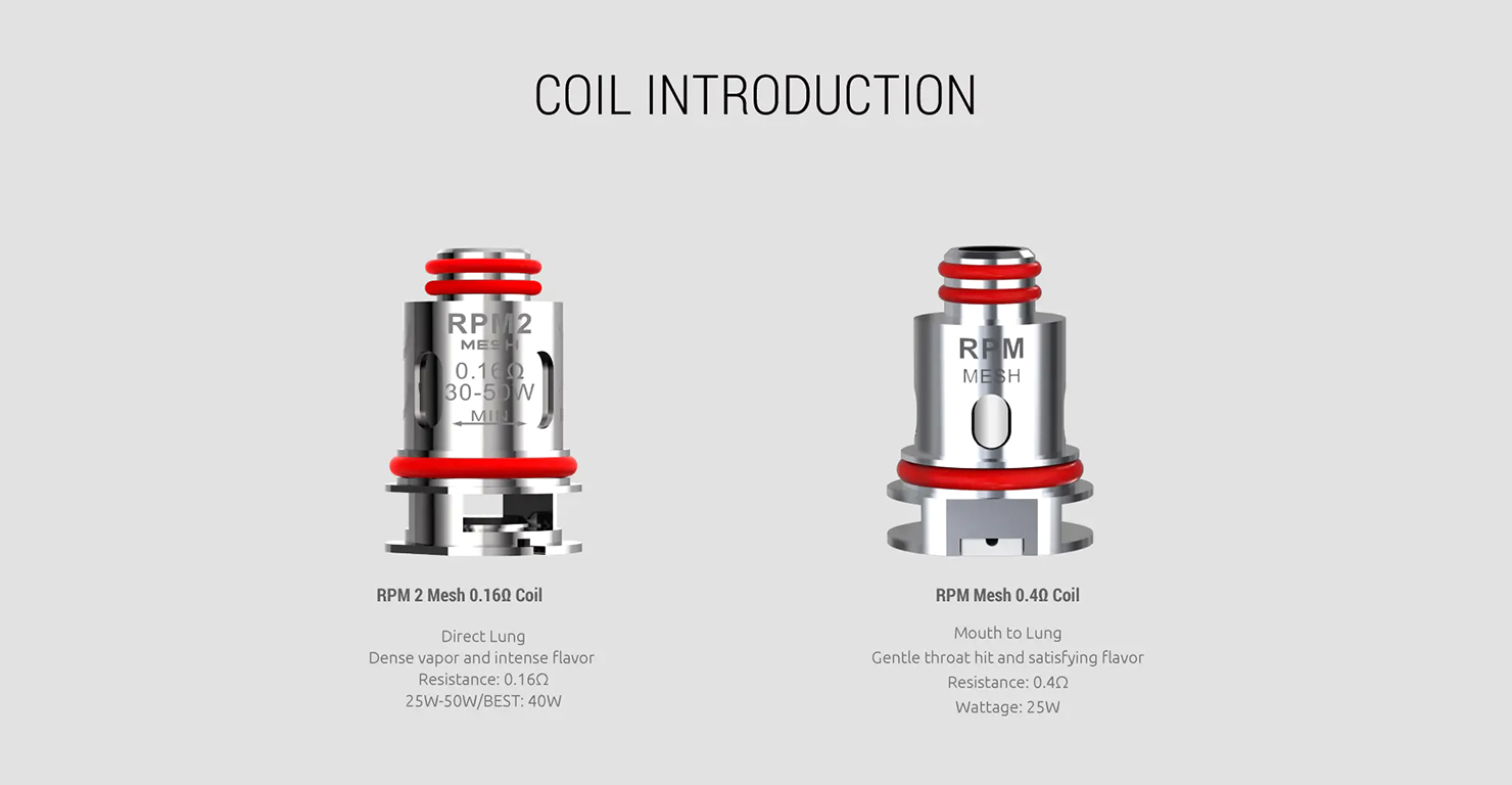 Smoktech RPM 2 - Mesh 0,16ohm - žhavící hlava