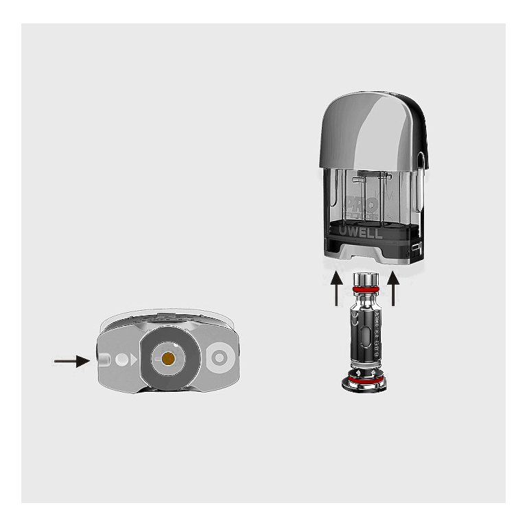 Uwell Caliburn G - žhavící hlava - Mesh 0,8ohm