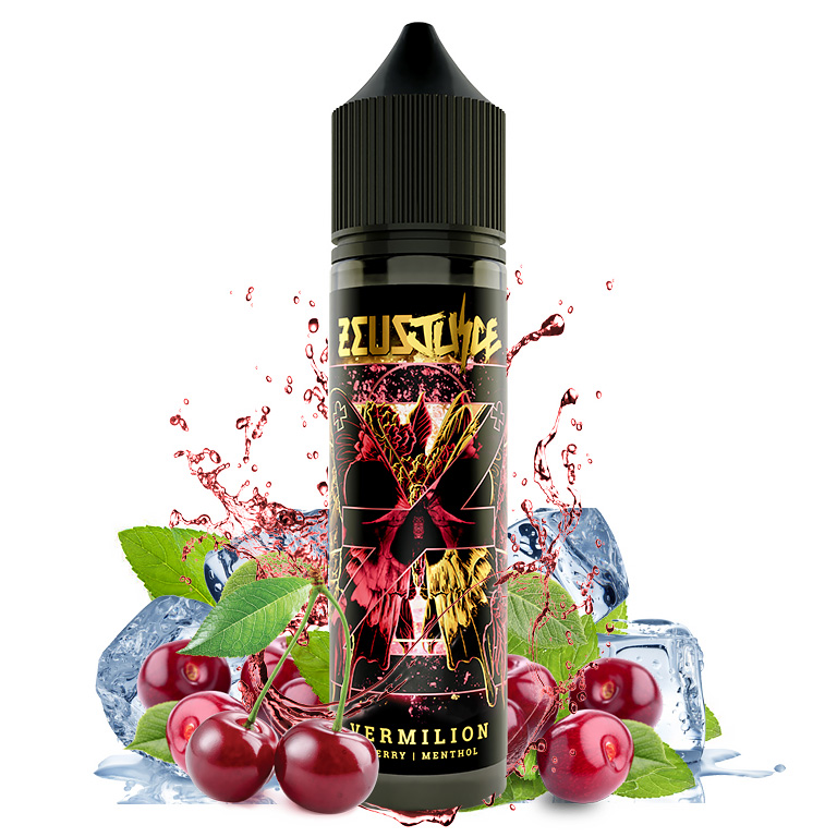 Zeus Juice - S&V - Vermilion - 10ml (Třešeň, Chladivá složka (ICE))