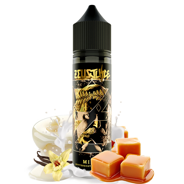 Zeus Juice - S&V - Midas - 10ml (Karamel, Krém, Vanilka)