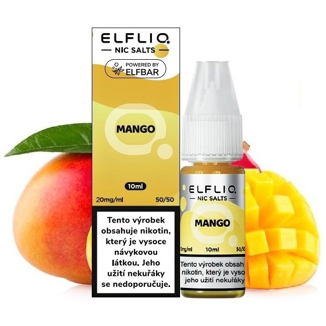 Elf Bar Elfliq - Salt e-liquid - Mango - 10ml - 20mg