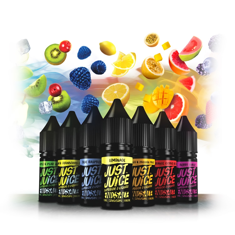 Just Juice Salt - E-liquid - Blood Orange, Citrus & Guava (Červený pomeranč, citron a guava) - 11mg