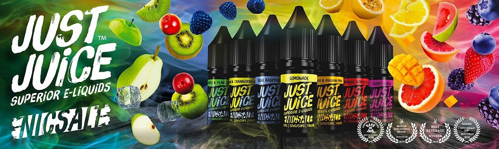 Just Juice Salt - E-liquid - Blood Orange, Citrus & Guava (Červený pomeranč, citron a guava) - 11mg