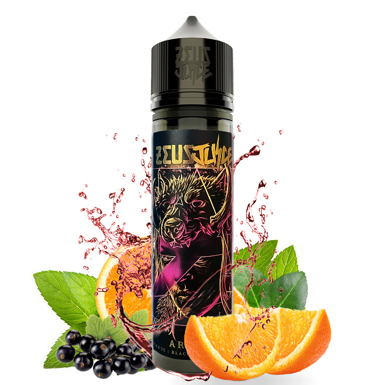 Zeus Juice - S&V - Artemis - 10ml (Mentol, Pomeranč, Černý rybíz)
