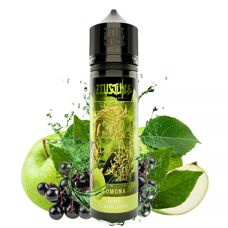 Zeus Juice - S&V - Pomona - 10ml (Jablko, Černý bez)