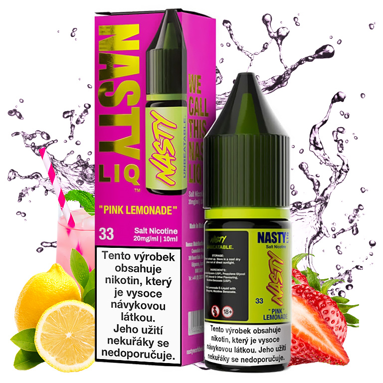 Nasty LIQ Salt e-liquid - Lemon Strawberry Lime - 10ml - 20mg