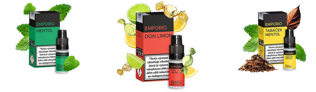 EMPORIO - Ledová Jahoda - 3mg (E-liquid)
