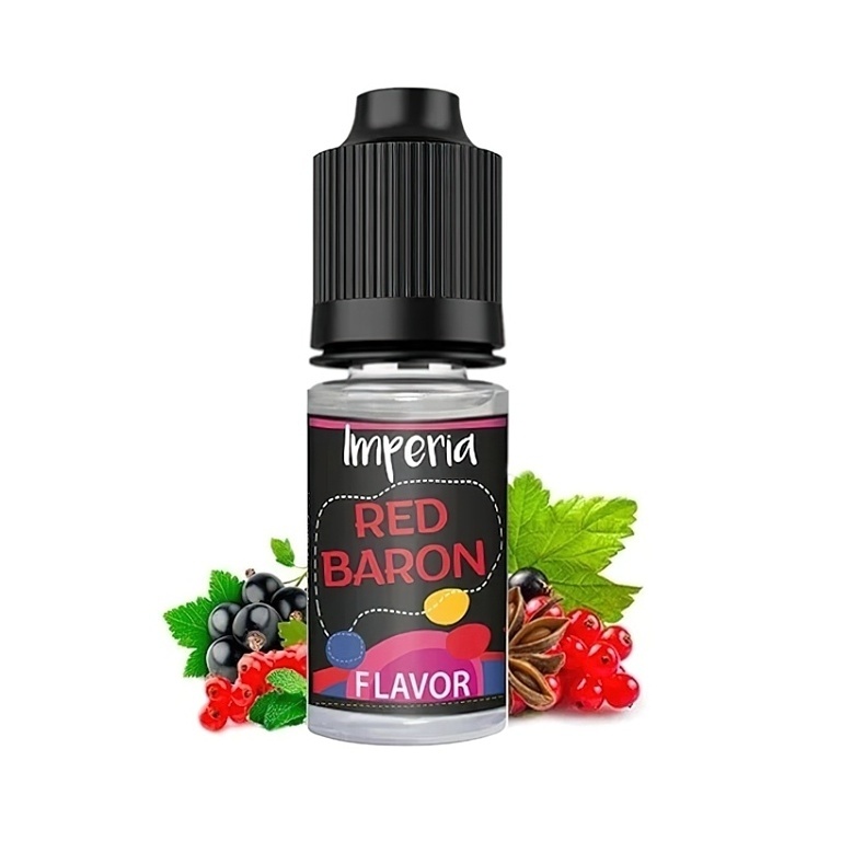 Imperia Black Label - Příchuť - 10ml - Red Baron (Směs bobulí, Mentol, Anýz)