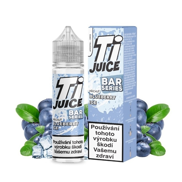 TI Juice Bar Series - S&V - Blueberry - 10ml (Borůvka, Chladivá složka (ICE))