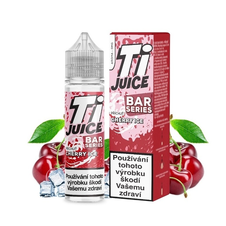 TI Juice Bar Series - S&V - Cherry ICE - 10ml (Třešeň, Chladivá složka (ICE))