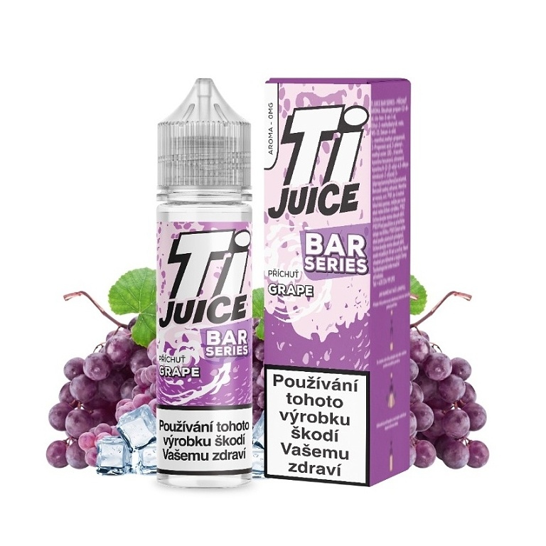 TI Juice Bar Series - S&V - Grape - 10ml (Hroznové víno, Chladivá složka (ICE))