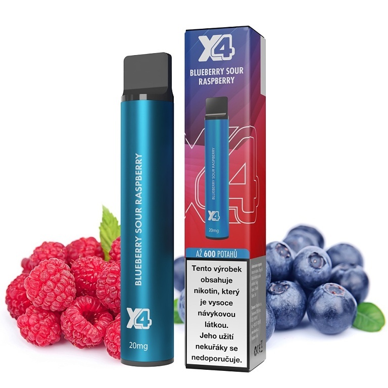 X4 Bar - 20mg - Blueberry Sour Raspberry