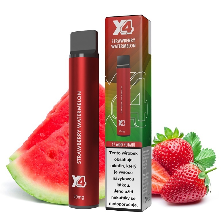 X4 Bar - 20mg - Strawberry Watermelon